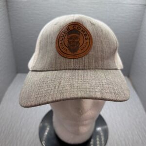 Luke Combs Trucker Hat Leather Patch Snapback Country Concert Tour Cap